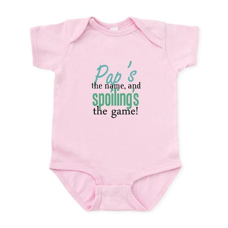 CafePress - Pap s The Name And Spoiling s The Game! Infant Bo - Baby Light Bodysuit Size Newborn - 24 Months
CafePress - Pap s The Name And Spoiling s The Game! Infant Bo - Baby Light Bodysuit Size Newborn - 24 Months