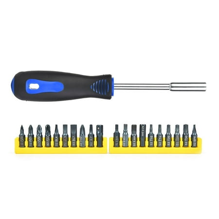 Premium Hand Repair Tool Kit for Various Applications Chrome Vanadium Steel 21-piece Screwdriver Bit Set
Premium Hand Repair Tool Kit for Various Applications Chrome Vanadium Steel 21-piece Screwdriver Bit Set