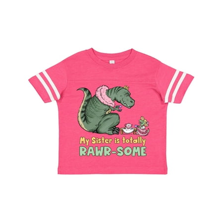 Inktastic My Sister is Totally Rawr-Some Tea Rex Party Gift Toddler Boy or Toddler Girl T-Shirt
Inktastic My Sister is Totally Rawr-Some Tea Rex Party Gift Toddler Boy or Toddler Girl T-Shirt