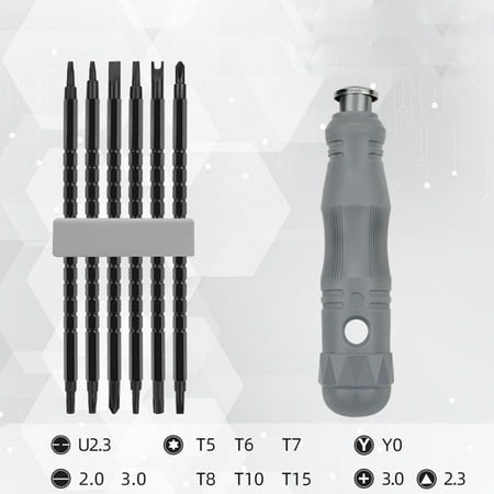 New Small Mini Combination Universal Antiskid Handle Screwdriver Set Electronic Repair Screwdriver Hand Tool Kit 13 IN 1
New Small Mini Combination Universal Antiskid Handle Screwdriver Set Electronic Repair Screwdriver Hand Tool Kit 13 IN 1
