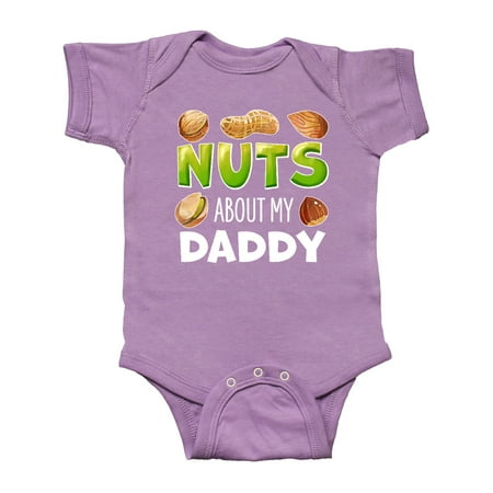 Inktastic Nuts About My Daddy Peanut Almond Pistachio Gift Baby Boy or Baby Girl Bodysuit
Inktastic Nuts About My Daddy Peanut Almond Pistachio Gift Baby Boy or Baby Girl Bodysuit