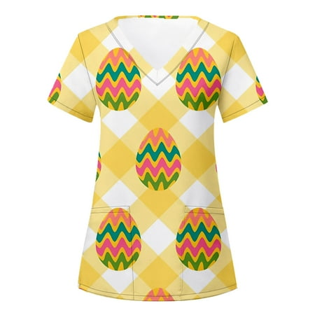 Women Pocket Printing Cartoon Scrubs Top Working Uniform Nurses Clothing Workwear Tops Uniforms Simple Clothing
Women Pocket Printing Cartoon Scrubs Top Working Uniform Nurses Clothing Workwear Tops Uniforms Simple Clothing