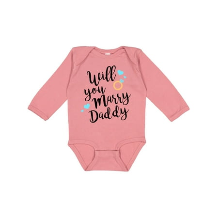 Inktastic Will You Marry Daddy-ring Gift Baby Boy or Baby Girl Long Sleeve Bodysuit
Inktastic Will You Marry Daddy-ring Gift Baby Boy or Baby Girl Long Sleeve Bodysuit