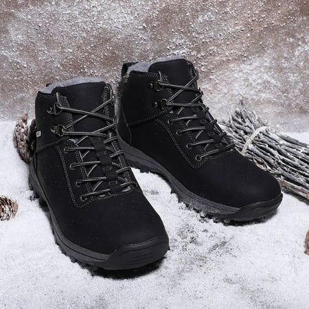 ZXHACSJ Fashion Winter Men Lace-Up Outdoor Sport Shoes Keep Warm Mountaineering Boots Black 44
ZXHACSJ Fashion Winter Men Lace-Up Outdoor Sport Shoes Keep Warm Mountaineering Boots Black 44
