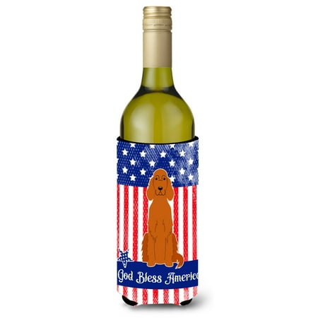 Carolines Treasures BB3059LITERK Patriotic USA Irish Setter Wine Bottle Beverge Insulator Hugger Wine Bottle
Carolines Treasures BB3059LITERK Patriotic USA Irish Setter Wine Bottle Beverge Insulator Hugger Wine Bottle