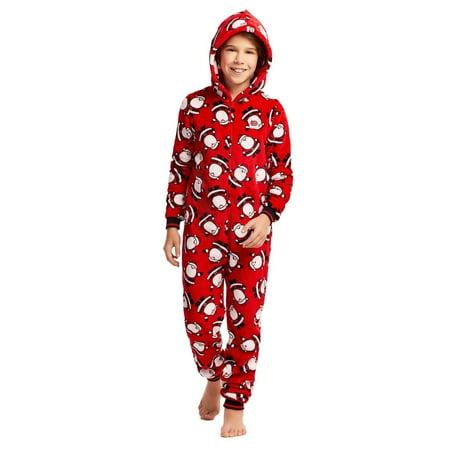 Matching Family Christmas Pajamas Santa Print One-Piece Jumpsuit Hooded Zipper Romper Loungewear
Matching Family Christmas Pajamas Santa Print One-Piece Jumpsuit Hooded Zipper Romper Loungewear
