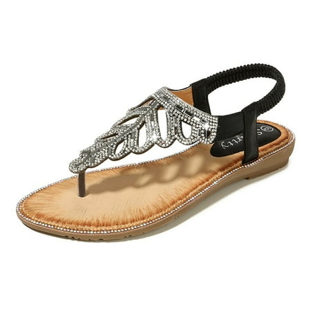 ãYilirongyummã Black 41 Sandals Women Summer Women Ladies Bohemia Bling Flat Sandals Beach Casual Shoes
ãYilirongyummã Black 41 Sandals Women Summer Women Ladies Bohemia Bling Flat Sandals Beach Casual Shoes