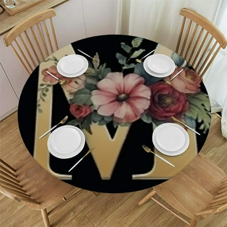 YANMS Flowers Round Tablecloth 100% Polyester Fiber Kitchen Dining Decor Various Sizes Machine Washable 46-50
YANMS Flowers Round Tablecloth 100% Polyester Fiber Kitchen Dining Decor Various Sizes Machine Washable 46-50