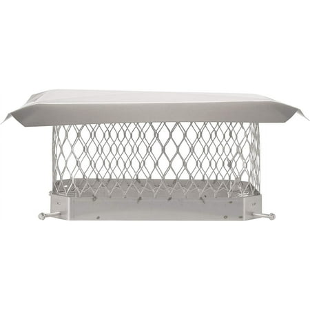 Stainless Steel Chimney - Bolt-On Chimney Cover Single Chimney Flue Cover Fits Existing Tiles Chimney Vent (9 x13 ) SPSS913
Stainless Steel Chimney - Bolt-On Chimney Cover Single Chimney Flue Cover Fits Existing Tiles Chimney Vent (9 x13 ) SPSS913