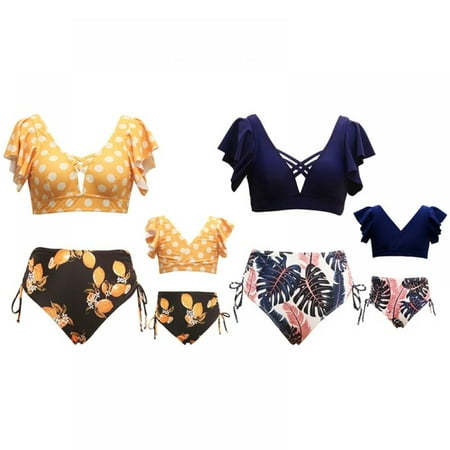 Two Piece Bathing Suit Mommy And Me Swimsuit Family Matching Swimsuit Ruffles Hawaiian Bikini
Two Piece Bathing Suit Mommy And Me Swimsuit Family Matching Swimsuit Ruffles Hawaiian Bikini