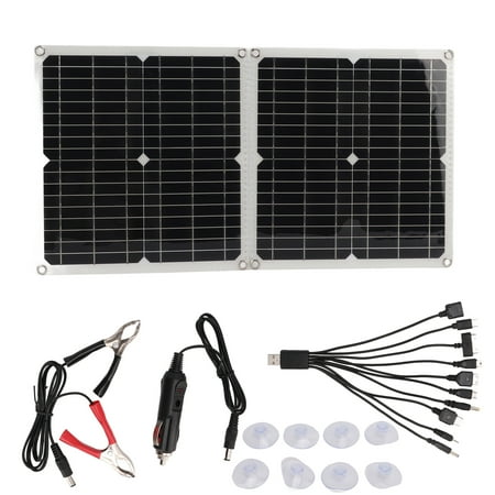 50W Solar Panel Kit Portable 18V Solar Panel Kit For Outdoors Activities For Laptops For Mobile Phones
50W Solar Panel Kit Portable 18V Solar Panel Kit For Outdoors Activities For Laptops For Mobile Phones