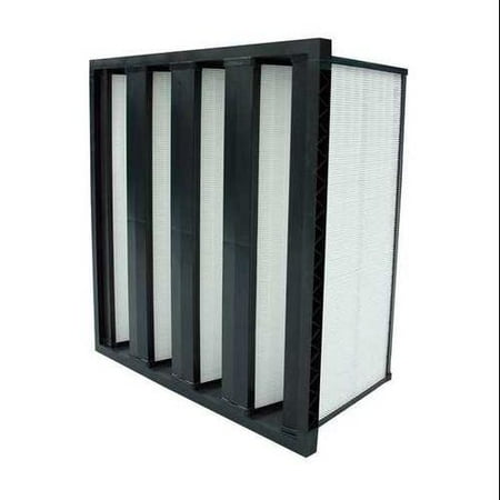 Air Handler 11Z805 100% Synthetic Media 20x24x12 V-Bank Air Filter