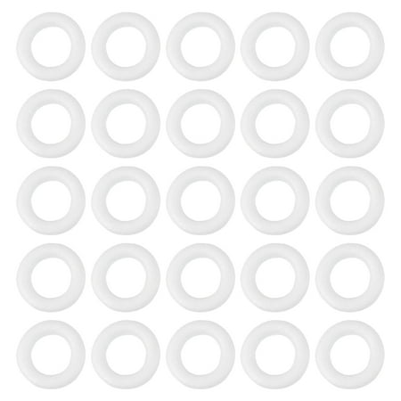 NUOLUX 25 Pcs DIY Bipeltate Donut Wreath Handcraft Accessories Round Circle Ornament
NUOLUX 25 Pcs DIY Bipeltate Donut Wreath Handcraft Accessories Round Circle Ornament