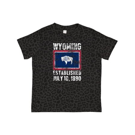 Inktastic Established July 10 1890 Wyoming Flag Gift Toddler Boy or Toddler Girl T-Shirt
Inktastic Established July 10 1890 Wyoming Flag Gift Toddler Boy or Toddler Girl T-Shirt