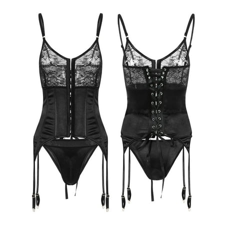 Meihuida Women Lingerie Sleeveless Tops + Thong Lace Flowers Suspenders Babydoll Nightwear Clothing Suit S-XL
Meihuida Women Lingerie Sleeveless Tops + Thong Lace Flowers Suspenders Babydoll Nightwear Clothing Suit S-XL