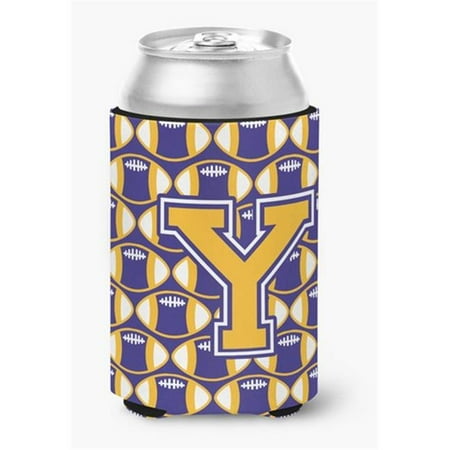Letter Y Football Purple & Gold Can or Bottle Hugger
Letter Y Football Purple & Gold Can or Bottle Hugger