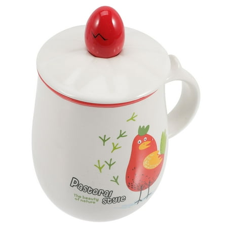 Ceramic Cup Mug Multi Use Drink Container Beverage Chicken Pattern Cup with Lid(500ml)
Ceramic Cup Mug Multi Use Drink Container Beverage Chicken Pattern Cup with Lid(500ml)