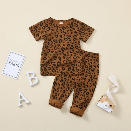 Hunpta Leggings Toddler Leopard Outfits Pajamas Girls Sleepwear Baby Kids Tops Pants Girls Outfits&Set
Hunpta Leggings Toddler Leopard Outfits Pajamas Girls Sleepwear Baby Kids Tops Pants Girls Outfits&Set