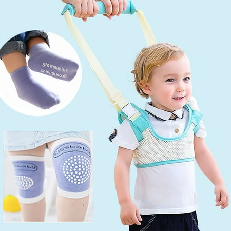 HLONK Baby Learning To Walk Anti-Fall Set--1*Handheld Baby Walking Harness 1 Pairs Baby Knee Pads 1 Pairs Non Slip Toddler Socks
HLONK Baby Learning To Walk Anti-Fall Set--1*Handheld Baby Walking Harness 1 Pairs Baby Knee Pads 1 Pairs Non Slip Toddler Socks