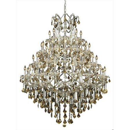 Elegant Lighting 2800G46C-GT-RC 46 Dia. x 62 H in. Maria Theresa Collection Large Hanging Fixture - Royal Cut- Chrome Finish
Elegant Lighting 2800G46C-GT-RC 46 Dia. x 62 H in. Maria Theresa Collection Large Hanging Fixture - Royal Cut- Chrome Finish