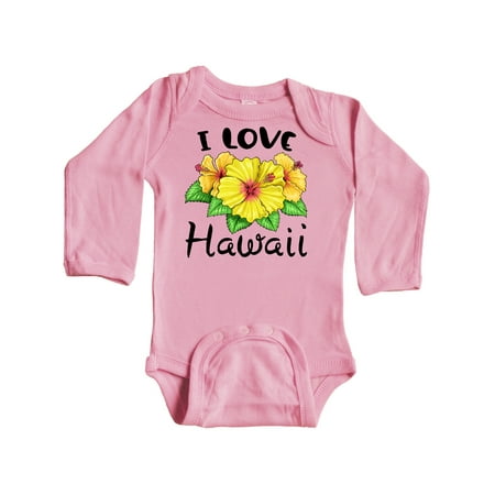 Inktastic I Love Hawaii Hibiscus Flowers Gift Baby Boy or Baby Girl Long Sleeve Bodysuit
Inktastic I Love Hawaii Hibiscus Flowers Gift Baby Boy or Baby Girl Long Sleeve Bodysuit