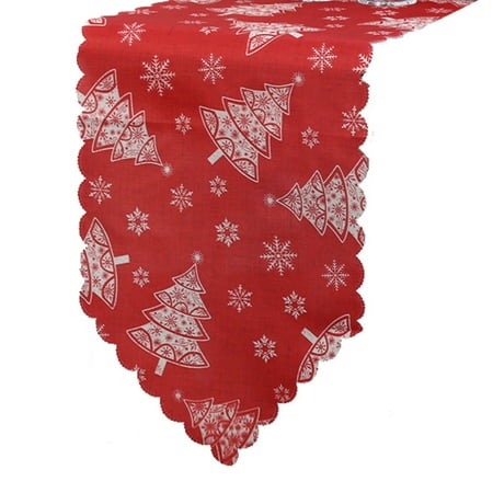 Christmas Tablecloth Tree Table Runner Merry Xmas Decorations for Home Party Decor Ornaments Dining Table Decorations
Christmas Tablecloth Tree Table Runner Merry Xmas Decorations for Home Party Decor Ornaments Dining Table Decorations