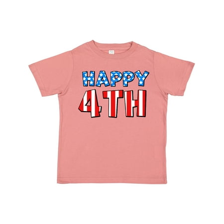 Inktastic Happy 4th- Fourth of July Flag Gift Toddler Boy or Toddler Girl T-Shirt
Inktastic Happy 4th- Fourth of July Flag Gift Toddler Boy or Toddler Girl T-Shirt