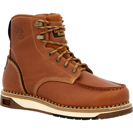 Georgia Boot AMP LT Wedge Moc-Toe Work Boot Size 10.5(M)