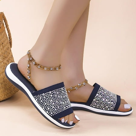 Fjofpr Slippers for Women Summer Ladies Rhinestone Slippers Sandals Casual Breathable Women s Shoes Hot
Fjofpr Slippers for Women Summer Ladies Rhinestone Slippers Sandals Casual Breathable Women s Shoes Hot