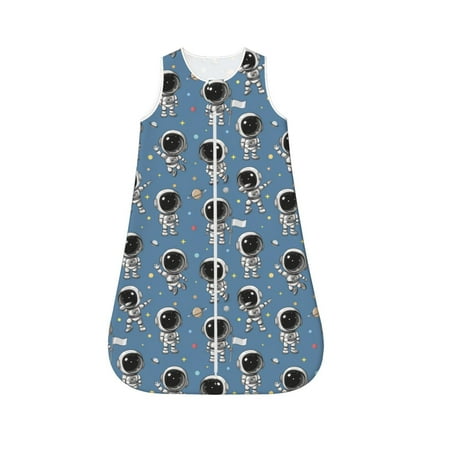 Fotbe Astronaut Pattern Sleep Sack - Baby Wearable Blanket with Zipper Extra Soft Cotton Sleeveless Sleeping Bag for Infants-Small
Fotbe Astronaut Pattern Sleep Sack - Baby Wearable Blanket with Zipper Extra Soft Cotton Sleeveless Sleeping Bag for Infants-Small