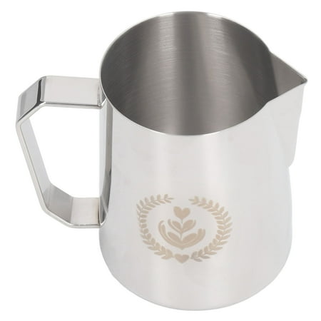 Milk Frothing Pitcher Stainless Steel Frother Cup With Handle For Office Silver
Milk Frothing Pitcher Stainless Steel Frother Cup With Handle For Office Silver