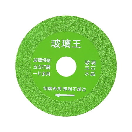 Kmxyo 100mm Cutting Saw Blade Ultra-thin Inner Hole Glass Diamond Cutting Disc for Workshop