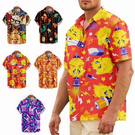 Mens Kids Casual Button Down Short Sleeve Tops Shirt Front-Pocket Polyester Clothing Apparel for Teen and Adult
Mens Kids Casual Button Down Short Sleeve Tops Shirt Front-Pocket Polyester Clothing Apparel for Teen and Adult