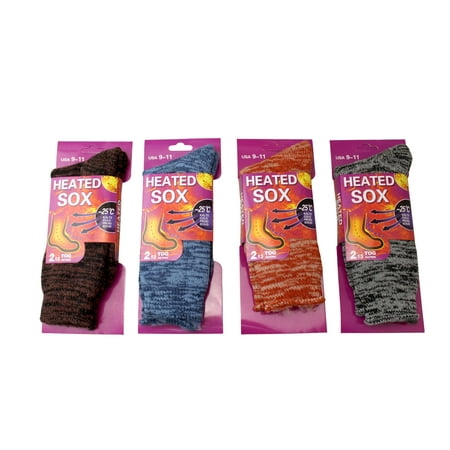 4 Pair Ladies Heated Warm Winter Socks Thermal Insulated Heavy Duty Thick Women s Hosiery
4 Pair Ladies Heated Warm Winter Socks Thermal Insulated Heavy Duty Thick Women s Hosiery