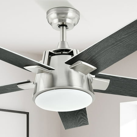 DWVO 52in Modern Ceiling Fan with Light Quiet Reversible Motor Dimmable LED 3-Color 6-Speed 5 Blades Memory Function for Bedroom Living Room Patio Indoor Outdoor black
DWVO 52in Modern Ceiling Fan with Light Quiet Reversible Motor Dimmable LED 3-Color 6-Speed 5 Blades Memory Function for Bedroom Living Room Patio Indoor Outdoor black