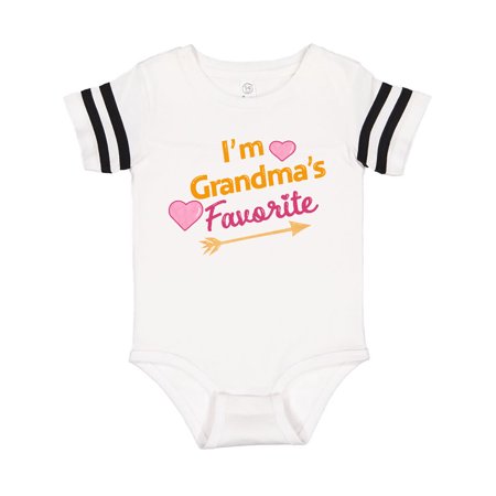 Inktastic I m Grandma s Favorite with Arrow and Hearts in Pink Gift Baby Boy or Baby Girl Bodysuit
Inktastic I m Grandma s Favorite with Arrow and Hearts in Pink Gift Baby Boy or Baby Girl Bodysuit