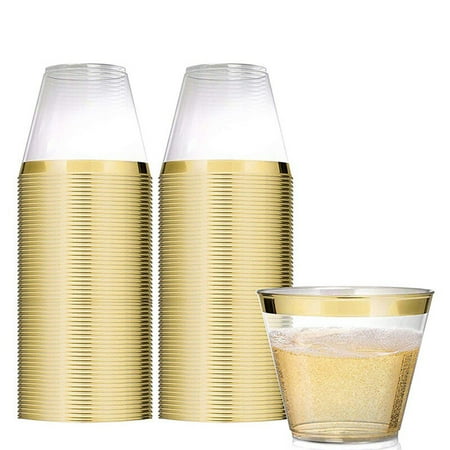 25/50/100pcs Disposable Cups Plastic Transparent Cup Wine Glass Party Tableware Supplies for Birthda
25/50/100pcs Disposable Cups Plastic Transparent Cup Wine Glass Party Tableware Supplies for Birthda