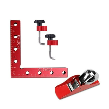4PCS Aluminium Alloy Right Angle Square Adjustable Corner Clamping Ruler 90 Degrees Auxiliary Fixture Clip 140mm
4PCS Aluminium Alloy Right Angle Square Adjustable Corner Clamping Ruler 90 Degrees Auxiliary Fixture Clip 140mm