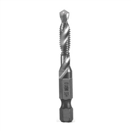 M6X1.0mm High-Speed Steel 4341 Titanium Plated Composite Tap Drill and Tap Integrated Machine Tap Open and Chamfer Tool
M6X1.0mm High-Speed Steel 4341 Titanium Plated Composite Tap Drill and Tap Integrated Machine Tap Open and Chamfer Tool