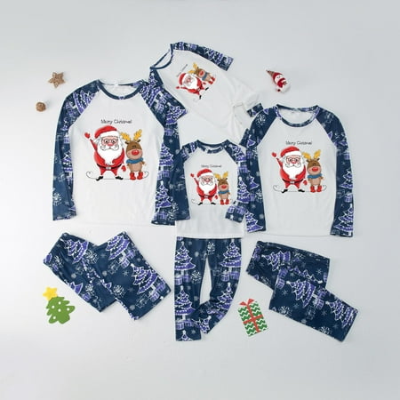 YYDGH Christmas Family Pajamas Matching Sets Santa Claus Deer Printed Matching Pjs for Adults Kids Holiday Home Xmas Family Sleepwear Set
YYDGH Christmas Family Pajamas Matching Sets Santa Claus Deer Printed Matching Pjs for Adults Kids Holiday Home Xmas Family Sleepwear Set