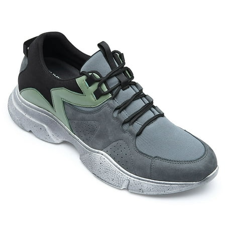 CMR CHAMARIPA Height Increasing Shoes Grey Leather Mesh Sneakers Height Increasing Sneaker Shoes That Make You Taller 8 CM / 3.15 Inches
CMR CHAMARIPA Height Increasing Shoes Grey Leather Mesh Sneakers Height Increasing Sneaker Shoes That Make You Taller 8 CM / 3.15 Inches