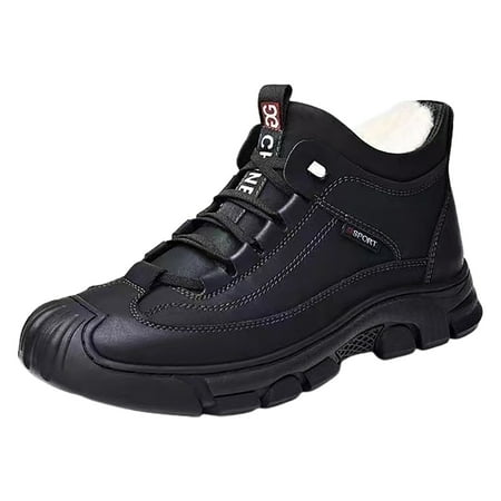PEASKJP Snow Boots for Men Wide Width Mens Winter Snow Boots Shoes Anti-Slip Outdoor Sneakers (Black 11)
PEASKJP Snow Boots for Men Wide Width Mens Winter Snow Boots Shoes Anti-Slip Outdoor Sneakers (Black 11)