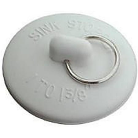 Plumb Shop Div Brasscraft 714664 Master Plumber 1.37 in. Sink Stopper White