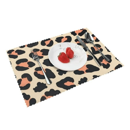 Leopard Placemats 12 X 18 Inch Table Runner Kitchen Dining Room Decor Holiday Decor Washable Table Runner Set Of 4
Leopard Placemats 12 X 18 Inch Table Runner Kitchen Dining Room Decor Holiday Decor Washable Table Runner Set Of 4