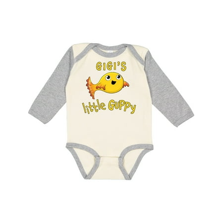 Inktastic Gigi s Little Guppy- cute yellow fish Gift Baby Boy or Baby Girl Long Sleeve Bodysuit
Inktastic Gigi s Little Guppy- cute yellow fish Gift Baby Boy or Baby Girl Long Sleeve Bodysuit