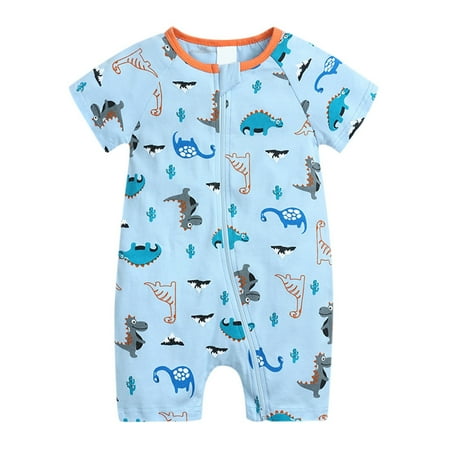 Summer Baby Short Sleeved Baby Baby Print Double Zipper Men s Baby Crawl Suit Bodysuit Baby Girl Outfits Baby Boy Shower Gifts Baby Boy Outfits 12-18 Months
Summer Baby Short Sleeved Baby Baby Print Double Zipper Men s Baby Crawl Suit Bodysuit Baby Girl Outfits Baby Boy Shower Gifts Baby Boy Outfits 12-18 Months