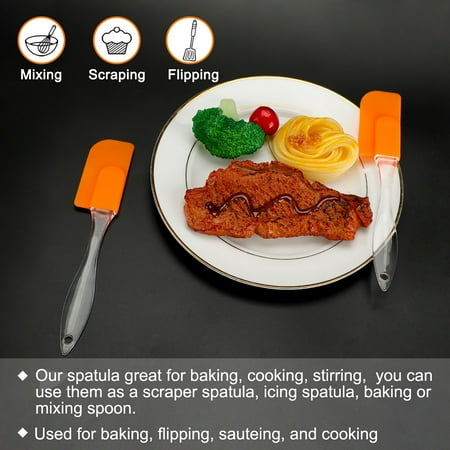 Unique Bargains 2 Pcs Small Flexible Cooking Silicone Spatula Heat Resistant Scraper Cooking Kitchen Utensils Orange
Unique Bargains 2 Pcs Small Flexible Cooking Silicone Spatula Heat Resistant Scraper Cooking Kitchen Utensils Orange
