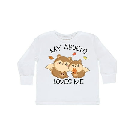 Inktastic My Abuelo Loves Me with Cute Squirrels in Autumn Gift Toddler Boy or Toddler Girl Long Sleeve T-Shirt
Inktastic My Abuelo Loves Me with Cute Squirrels in Autumn Gift Toddler Boy or Toddler Girl Long Sleeve T-Shirt