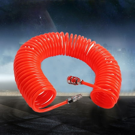 6x4mm Elastic Air Pressure Polyurethane Spring Spiral Tube Hose Hardware Tool