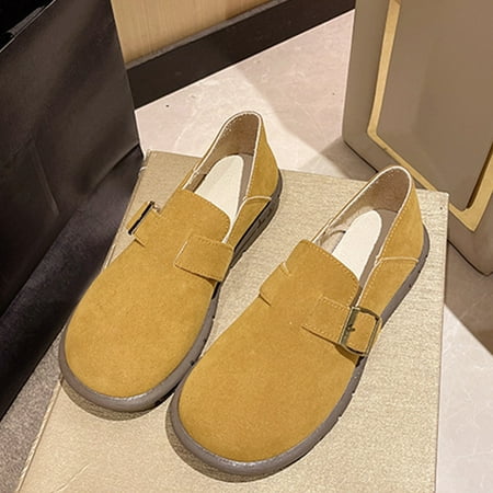 WQJNWEQ Women s Flats Shoes Leisure 2023 New Fall College Style Retro forest Style Big-Head Ugly Cute Shoes Sole Shoes for Comfort
WQJNWEQ Women s Flats Shoes Leisure 2023 New Fall College Style Retro forest Style Big-Head Ugly Cute Shoes Sole Shoes for Comfort